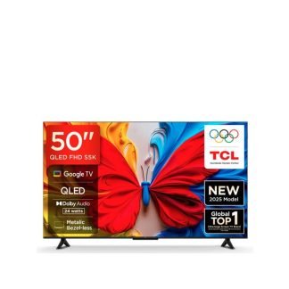 TCL Google TV - 50"  2K QLED - Noir - Garantie 06 Mois
