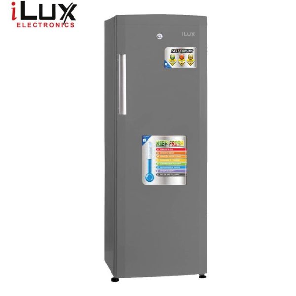 Ilux Congélateur Vertical ILCV350 - 350 L - 7 Tiroirs - Inox - Garantie 6 Mois