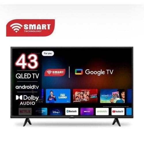 SMART TECHNOLOGY TV 43’’ Mini LED/ FHD - Google TV - Android 14 - Bluetooth – Noir - Garantie 6 mois