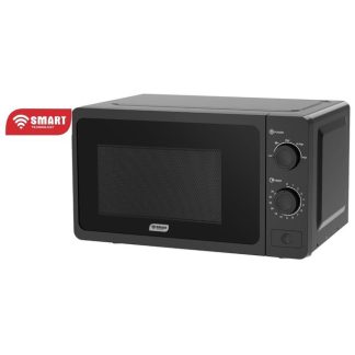 SMART TECHNOLOGY Micro-Onde-STMW-20WB -20L-700W- 5 Niveaux- Noir- Garantie 3 Mois