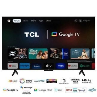TCL Google TV - 43" QLED - 2K Full HD - S5K_50S5K - Noir - Garantie 6 Mois