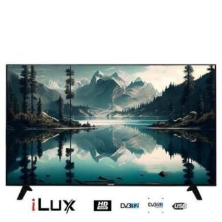 Ilux Slim TV LED 40" HD - Décodeur Intégré - HDMI - USB - VGA - 06 Mois De Garantie