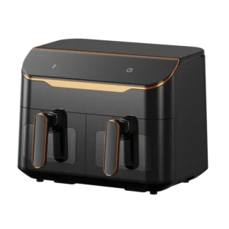 Friteuse à air oraimo OH-AF510N – 8L – 2800W, cuisson sans huile, double panier en acier inoxydable
