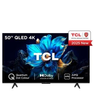 TCL Smart Tv QLED- 50'' - 50P7K - Qled / Hdr 10+/ Google Tv/ Dolby Atmos/Slim-Unibody / Dts Virtual X/Aipq Processor - Garantie 06 Mois