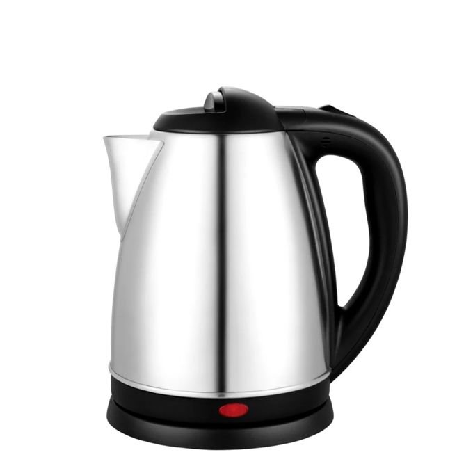 Nasco Bouilloire électrique - 1500W - 1,8L - Gris - Garantie 30 Jours