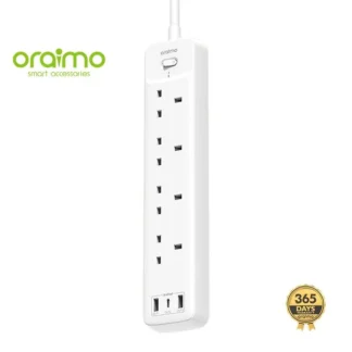 Oraimo Powerhub Smart Prise D'extension De Charge Rapide - Blanc- OSW-E351