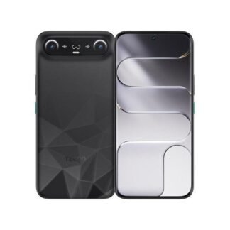 Tecno CAMON SLIM - 256GB ROM - 24GB RAM (16 Extended RAM) - 6.39" - IP69 IP68 - 5600mAh - 60W - 4G - PRISM BLACK - Garantie 12 Mois
