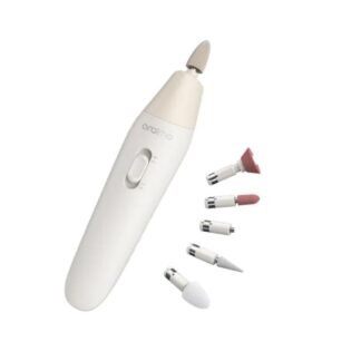 Oraimo Tipsy OMS-210N – Set de Manucure Électrique 6 Embouts, 2 Vitesses, Rotation Bidirectionnelle