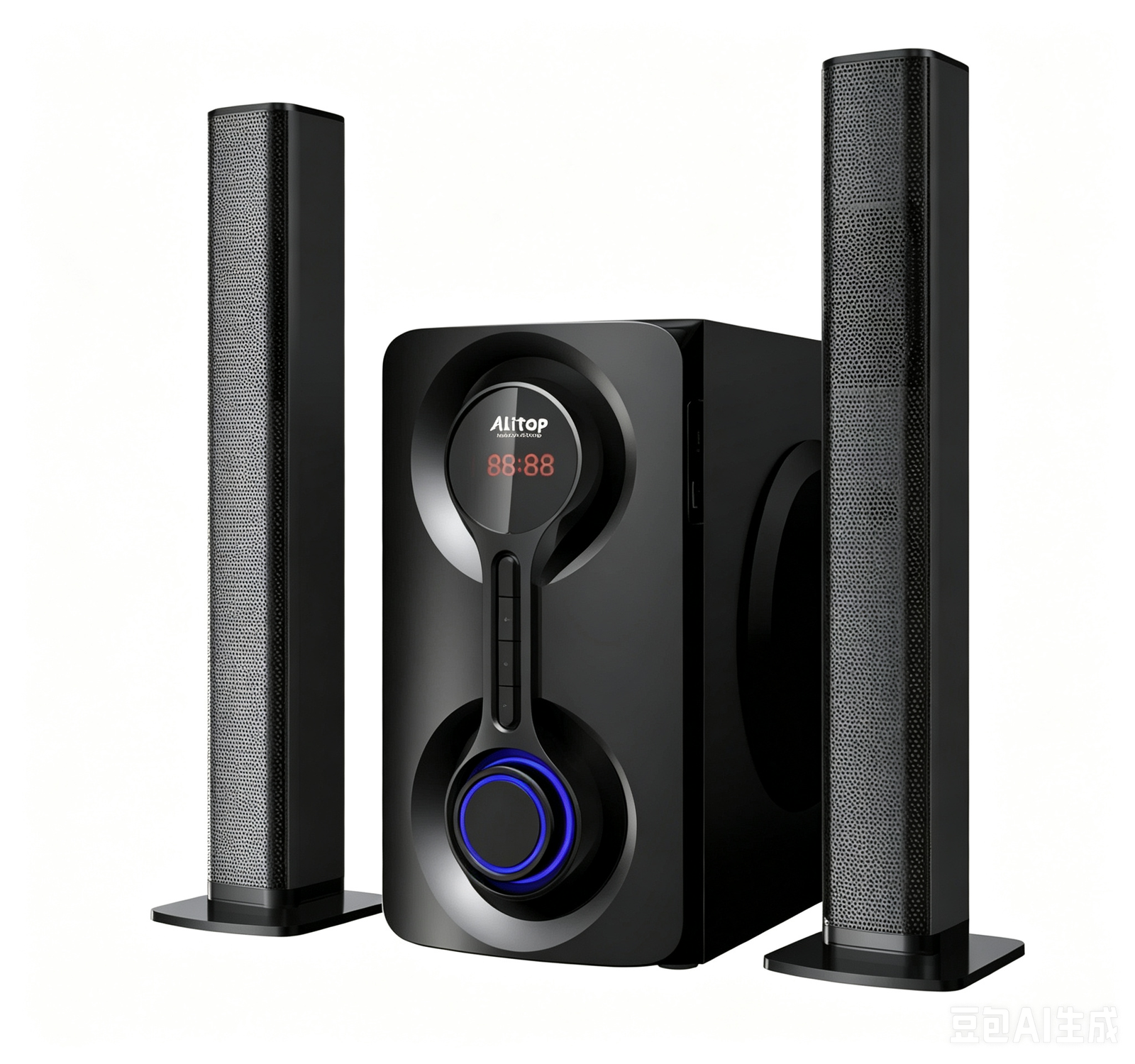 ALITOP Woofer SP-2505 – Noir - Garantie 03 Mois