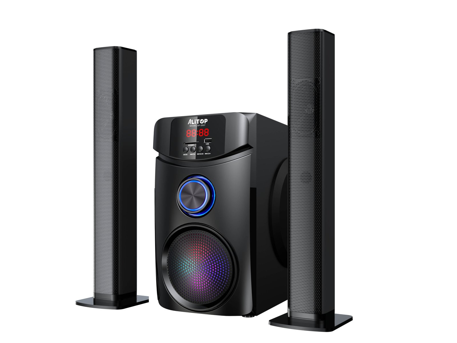 ALITOP Woofer SP-2507 – Noir - Garantie 03 Mois