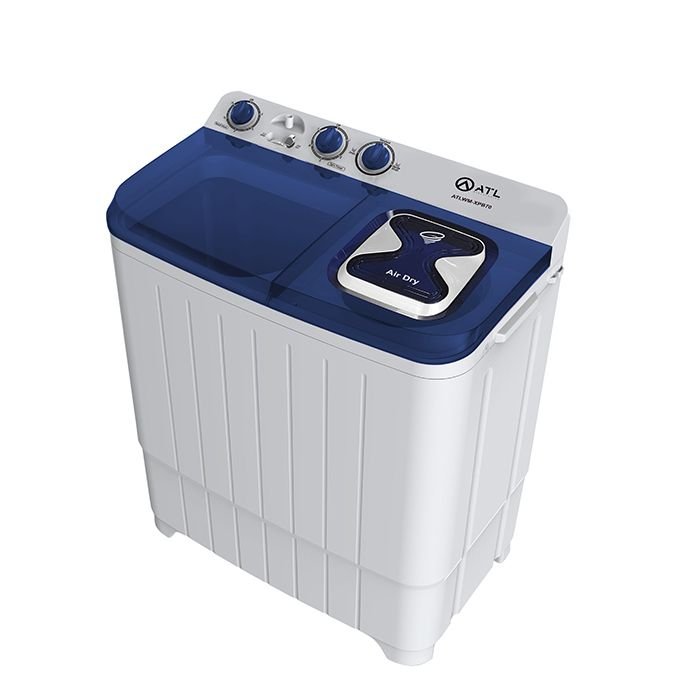 ATL Machine A Laver - 7Kg - Semi-Auto - Blanc-Bleu - 220-240V
