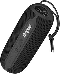 Energizer BTS-162 – Enceinte Bluetooth Portable 16W RMS – Étanche IPX6 – Bluetooth 5.0 – FM, USB, AUX, MicroSD – Noir – Garantie 3 Mois