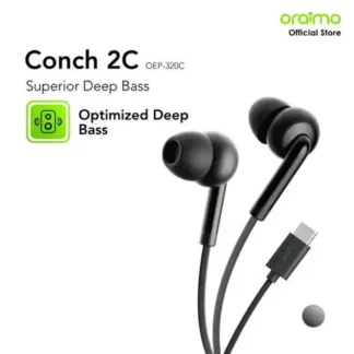Oraimo CONCH 2C OEP-320C – Écouteurs filaires Type-C avec microphone - Garantie 03 mois