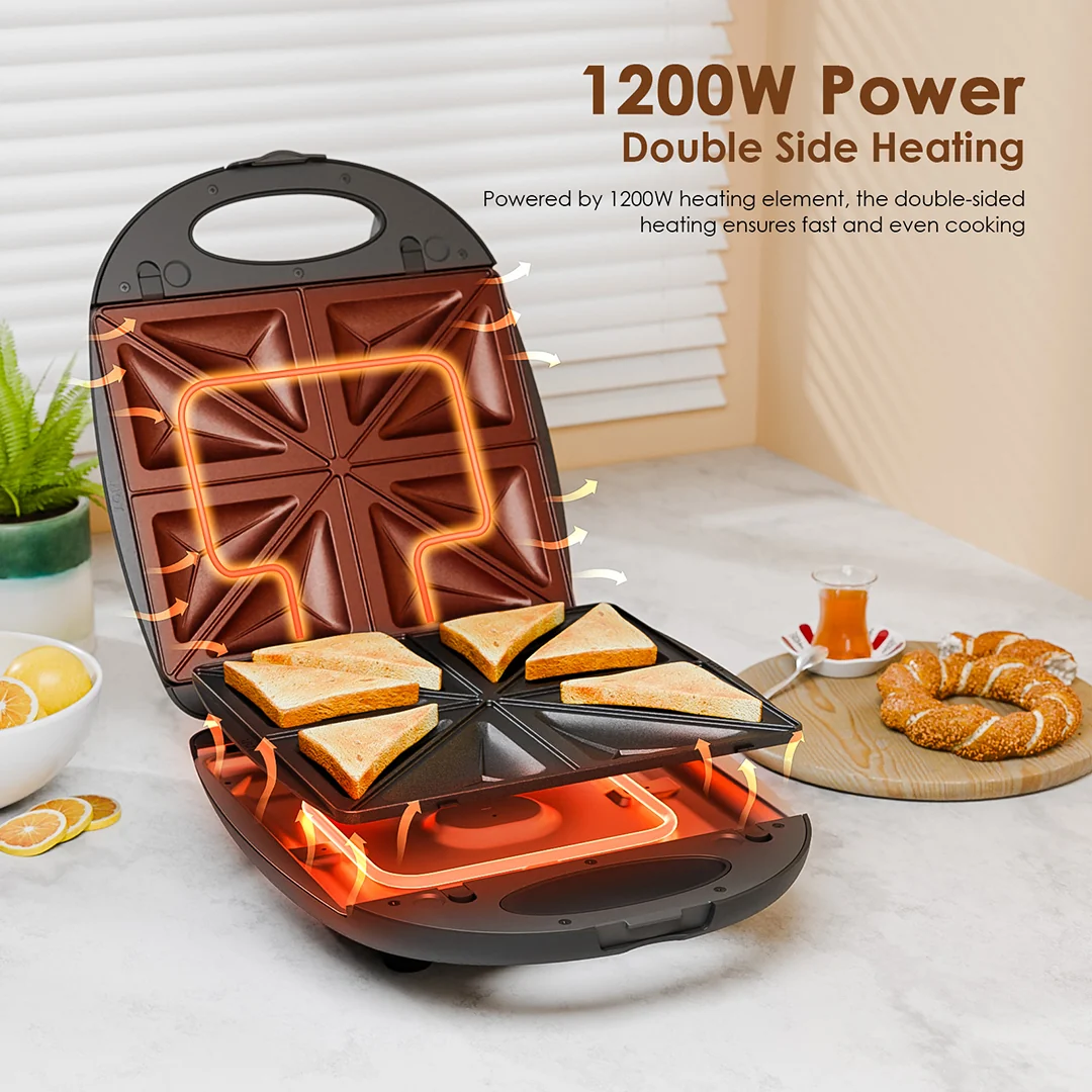 Oraimo Sandwich Maker OSW-501A - Garantie 03 Mois – Image 5