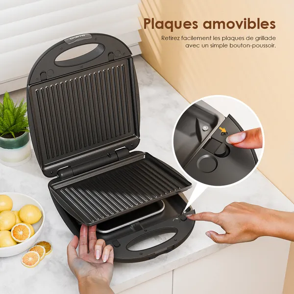 Oraimo Sandwich Maker OSW-501A - Garantie 03 Mois – Image 3