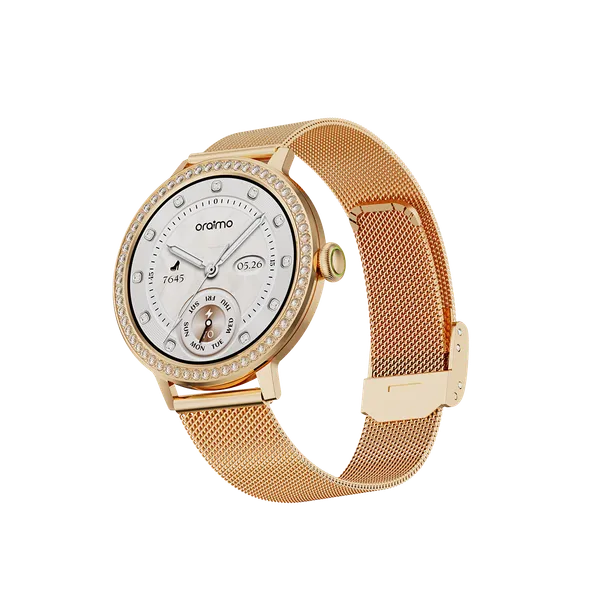Oraimo Watch Muse 2 Montre Connectée OSW-833N AMOLED 1,32” au Design Diamant - Garantie 03 Mois
