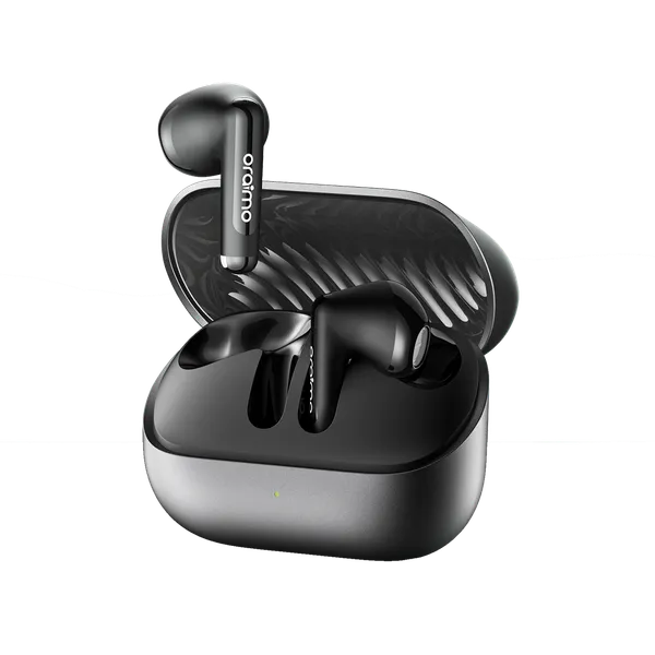 Oraimo SpaceBuds Air+ OTW-323SP/Écouteurs True Wireless avec Finition Métallique et Résistance IPX4 - Garantie 03 Mois