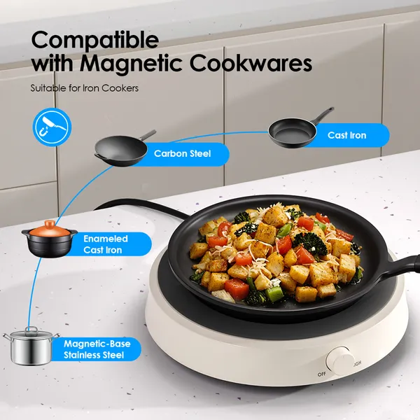 Oraimo OIC-201A – Plaque à Induction Portable 2100W – Image 4