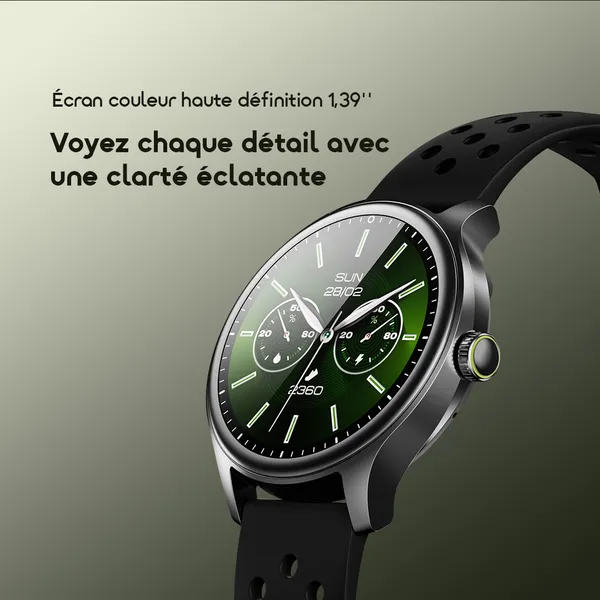 Oraimo Watch 6R Anti-Scratch Smart Watch OSW-823 - Garantie 03 Mois – Image 4