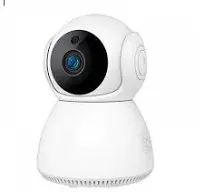CALUS Q7S Caméra de Surveillance Wi-Fi Intelligente – Full HD 1080P – Vision Nocturne – Détection de Mouvement – Audio Bidirectionnel – Application V380 – Blanc