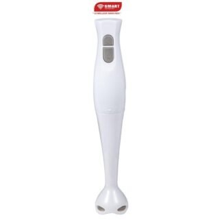 SMART TECHNOLOGY Mixeur Plongeant STPE-872P – 300W – 2 Vitesses – Lames Inox – Blanc (Garantie 3 Mois)