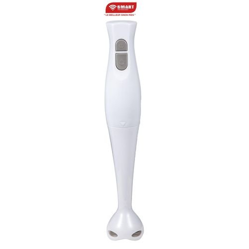 SMART TECHNOLOGY Mixeur Plongeant STPE-872P – 300W – 2 Vitesses – Lames Inox – Blanc (Garantie 3 Mois)