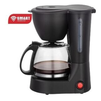 SMART TECHNOLOGY Machine à Café Filtre STPE-5206U – 650W – 0,6L (6 Tasses) – Système Anti-Goutte – Noir (Garantie 3 Mois)