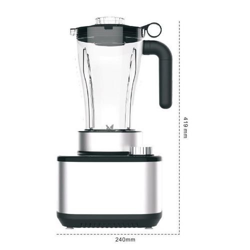 Blender Multifonctions 5-en-1 SMART TECHNOLOGY STPE-8036P — 600W – 2L – Bol Incassable & Moteur en Cuivre Pur – Gris / Inox