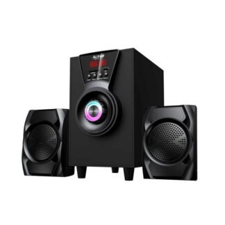 ALITOP Chaîne Woofer Woofer 2.1 Bluetooth - 2405 - Puissance 45W - USB / SD / Radio FM - Noir - Garantie 03 Mois