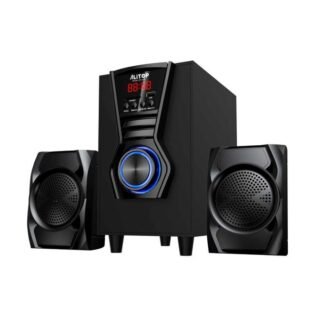 ALITOP Woofer SP-2403 - Système Home Cinéma & Chaîne Hi-Fi - Subwoofer Puissant - Noir - Garantie 03 Mois