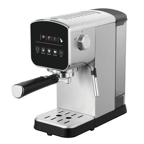 Machine à Café Espresso & Cold Brew 4-en-1 SMART TECHNOLOGY STPE-1315W — Pompe Ulka 15 Bars – 1350W – 1,0L – Écran Tactile – Silver – Image 2