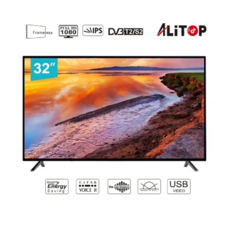 ALITOP TV 32" LED HD - Décodeur Intégré - Garantie 06 Mois