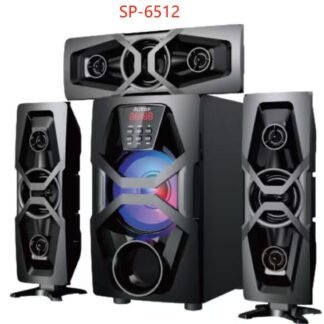 ALITOP Woofer SP-6512 Home Cinéma - Chaîne HI-FI - Noir - Garantie 03 Mois