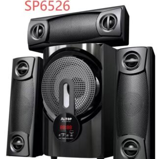ALITOP Woofer SP-6526 Home Cinéma - Chaîne HI-FI - Noir - Garantie 03 Mois